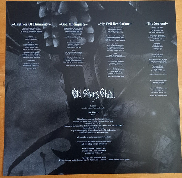 Old Man's Child : Ill-Natured Spiritual Invasion (LP, Album, Ltd, RE, RP, Blu)