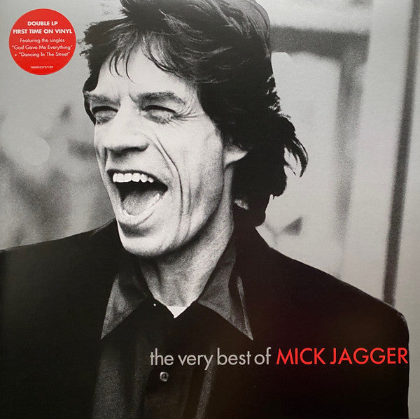 Mick Jagger : The Very Best Of Mick Jagger (LP,Compilation,Reissue,Remastered,Stereo)
