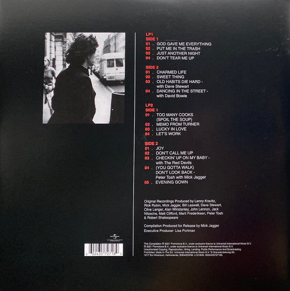 Mick Jagger : The Very Best Of Mick Jagger (LP,Compilation,Reissue,Remastered,Stereo)