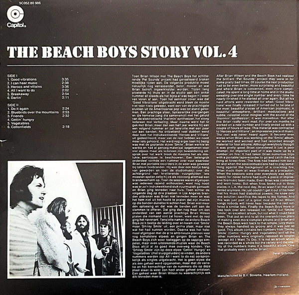 Beach Boys, The : The Beach Boys Story Vol. 4 (LP,Compilation,Stereo)