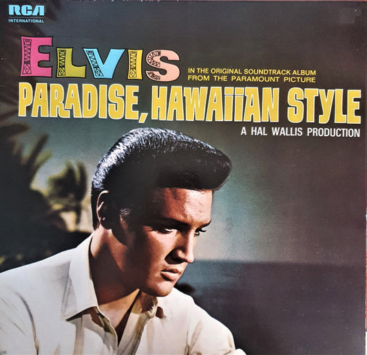 Elvis Presley : Paradise, Hawaiian Style (LP, Album, RE)