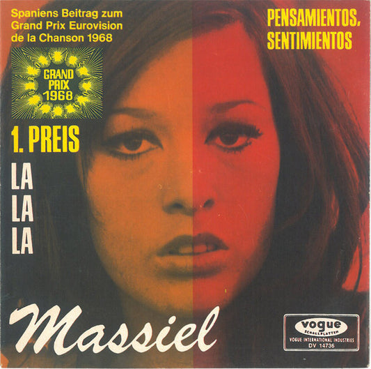 Massiel : La, La, La (7",Single,45 RPM)