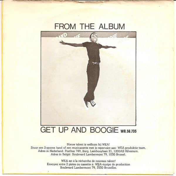 Freddie James : Get Up And Boogie (7",45 RPM,Single)