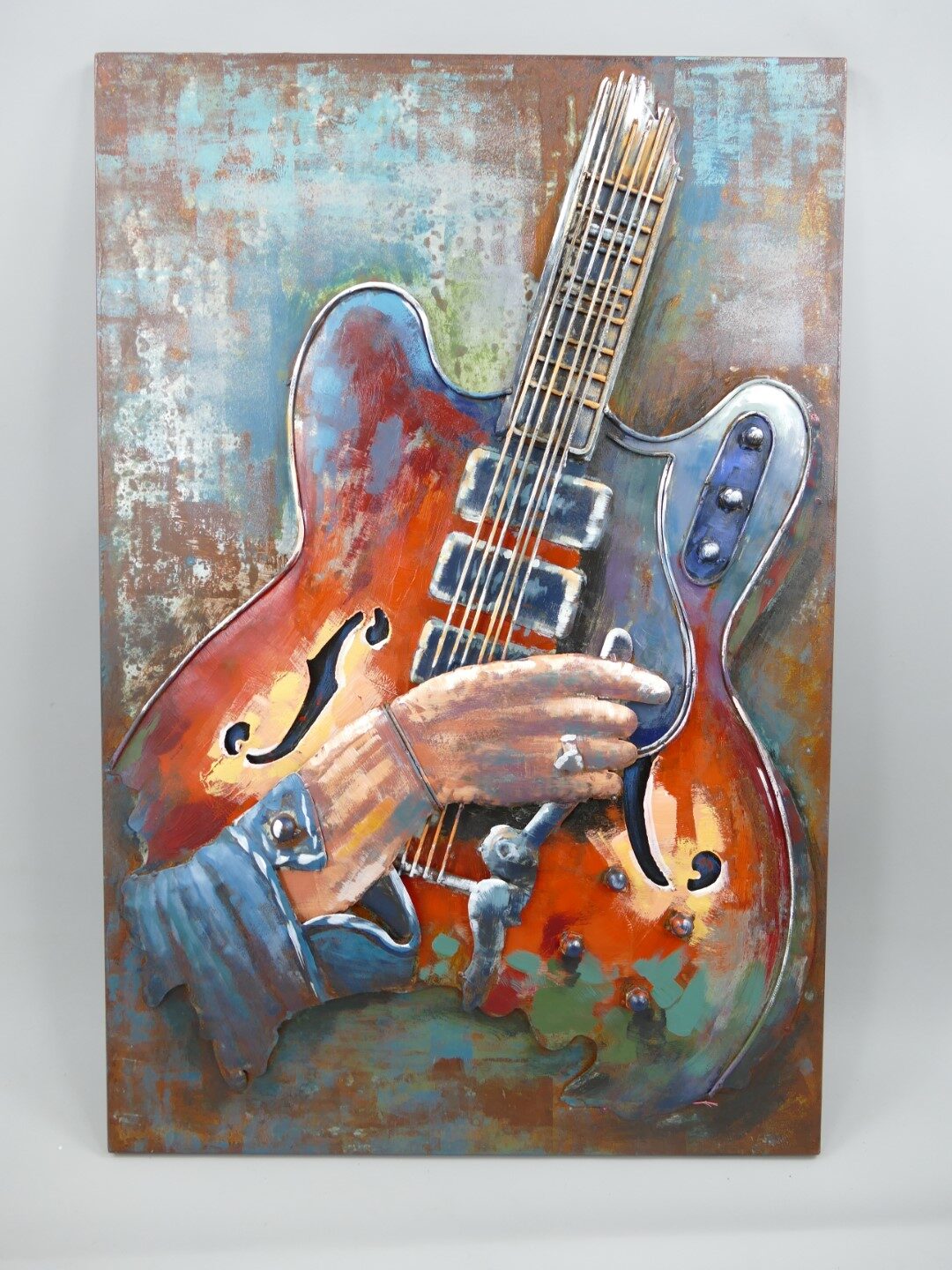 metal art "playing guitar"