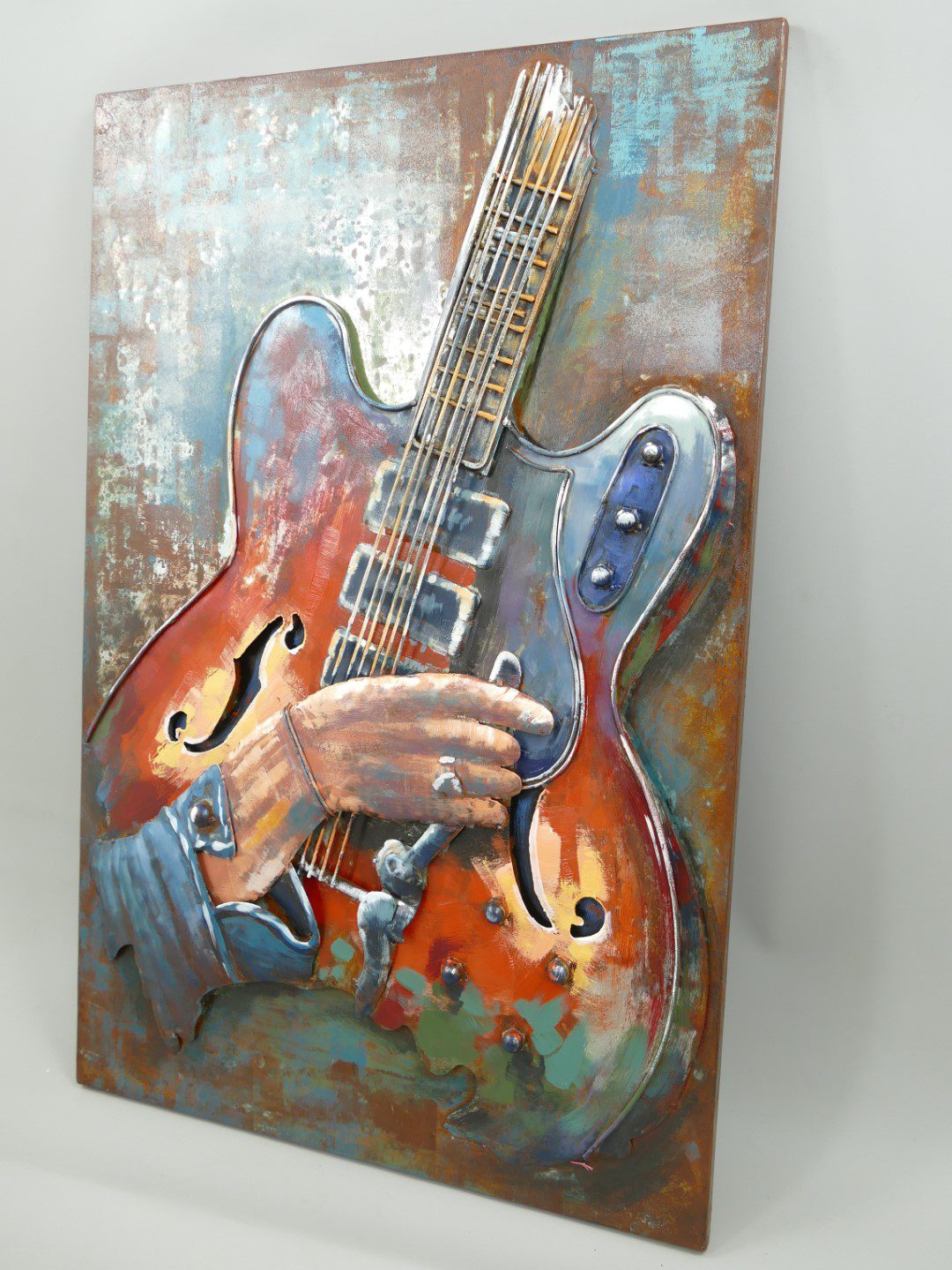 metal art "playing guitar"