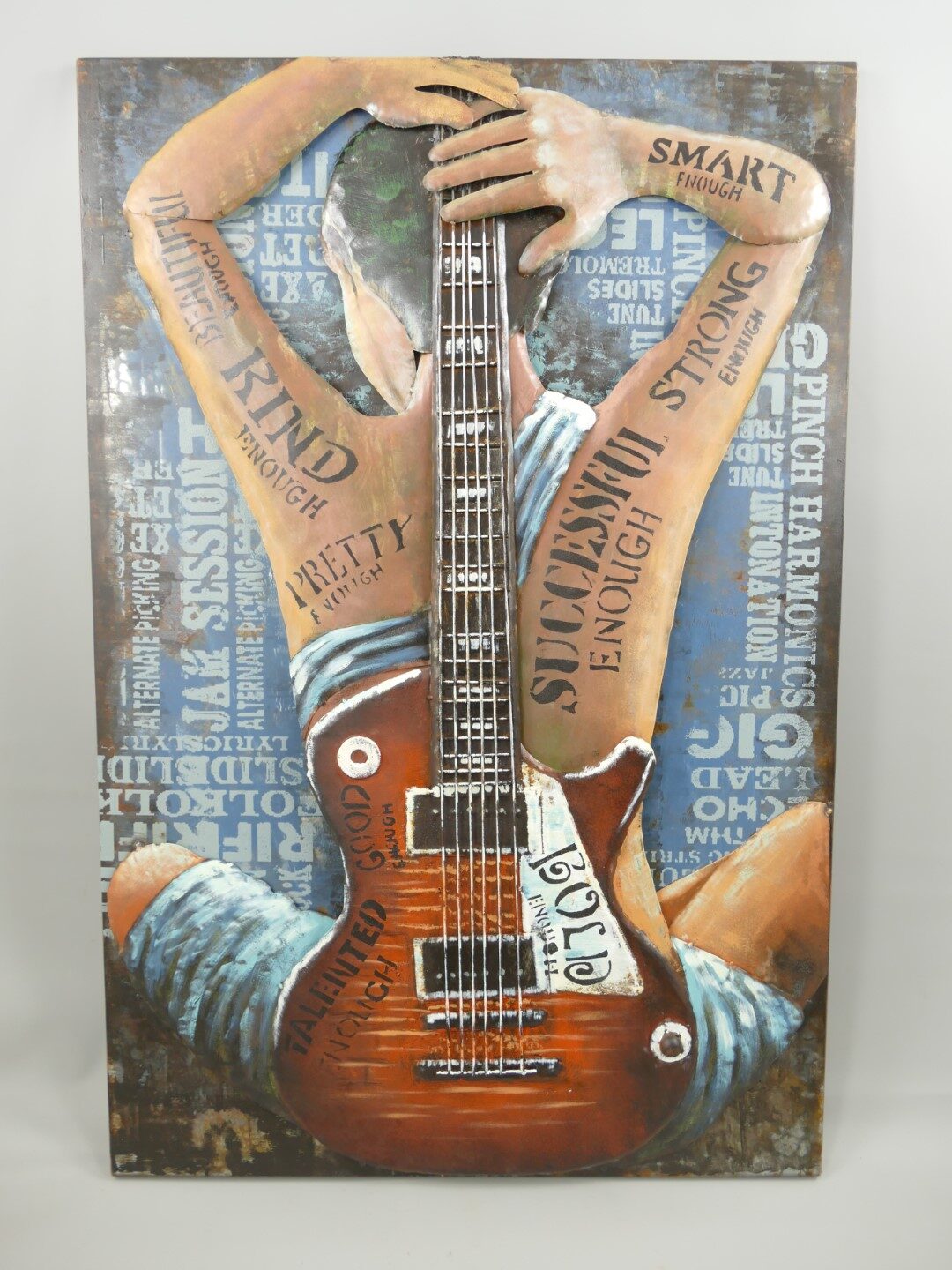 metal art "guitar tatoo"