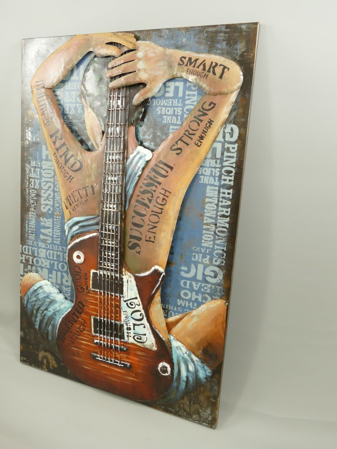 metal art "guitar tatoo"