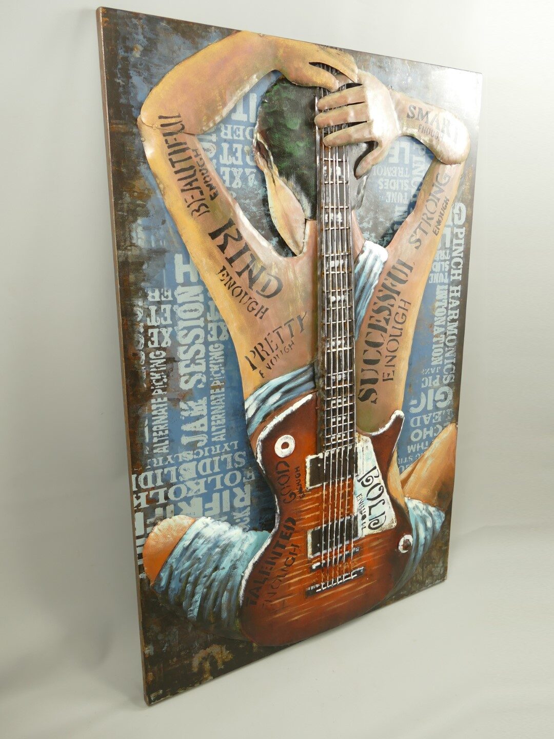 metal art "guitar tatoo"