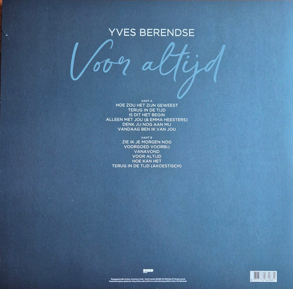 Yves Berendse : Voor Altijd (LP,Album,Stereo)