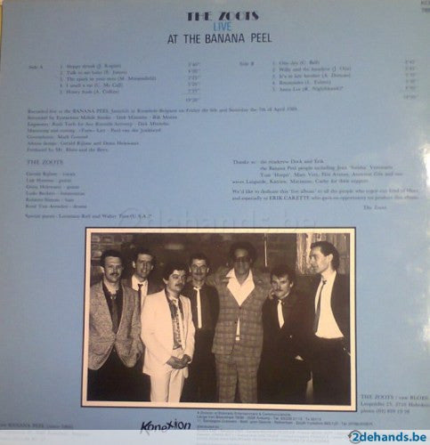 Zoots, The : Live At The Banana Peel (LP)
