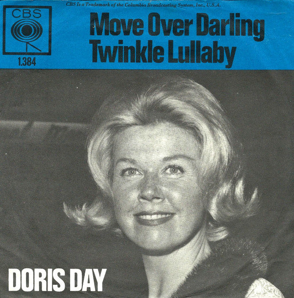 Doris Day : Move Over Darling / Twinkle Lullaby (7",Single,45 RPM)