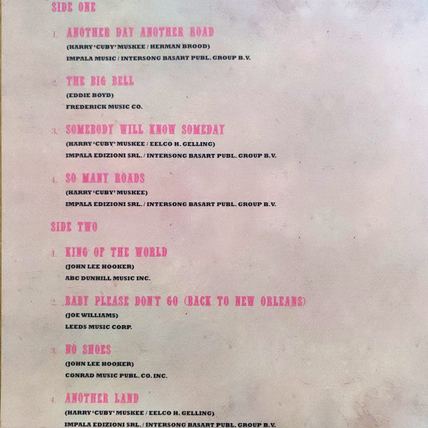 Cuby + Blizzards : Groeten Uit Grollo (LP,Album,Limited Edition,Reissue,Repress)