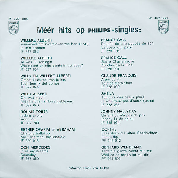 Rika Jansen : Amsterdam Huilt / Er Is Maar Eén Amsterdam (7",Single,45 RPM,Mono)