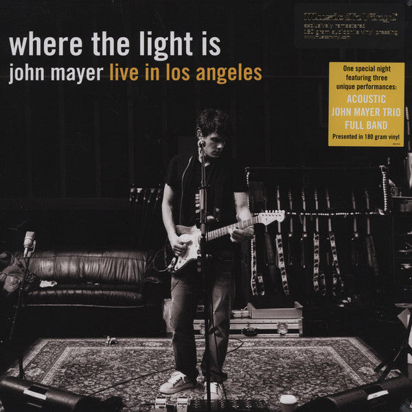 John Mayer : Where The Light Is: John Mayer Live In Los Angeles (LP,Album,Reissue,Remastered)