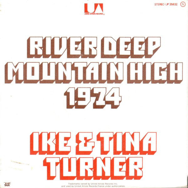 Ike & Tina Turner : River Deep Mountain High 1974 (7",45 RPM,Single)