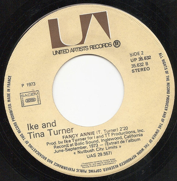 Ike & Tina Turner : River Deep Mountain High 1974 (7",45 RPM,Single)