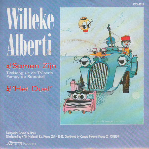 Willeke Alberti : Samen Zijn (Titelsong Uit De TV-Serie: Pompy De Robodoll) (7",45 RPM,Single)