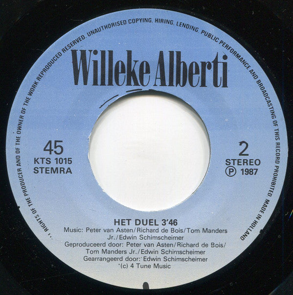 Willeke Alberti : Samen Zijn (Titelsong Uit De TV-Serie: Pompy De Robodoll) (7",45 RPM,Single)