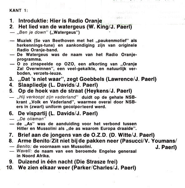 Jetty Paerl : Jetje Van Radio Oranje (LP,Album,Stereo)