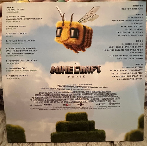 Various : A Minecraft Movie (Original Motion Picture Soundtrack) (LP,Limited Edition,Stereo)