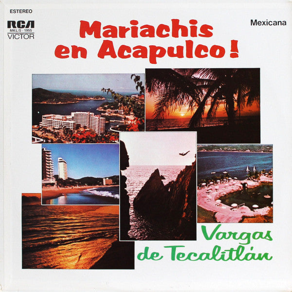 Mariachi Vargas de Tecalitlán : Mariachis En Acapulco! (LP,Compilation)