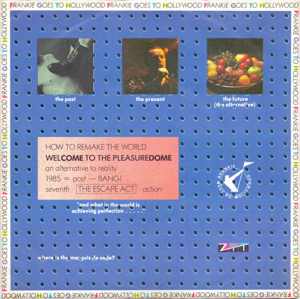 Frankie Goes To Hollywood : Welcome To The Pleasuredome (7",45 RPM,EP,Stereo)
