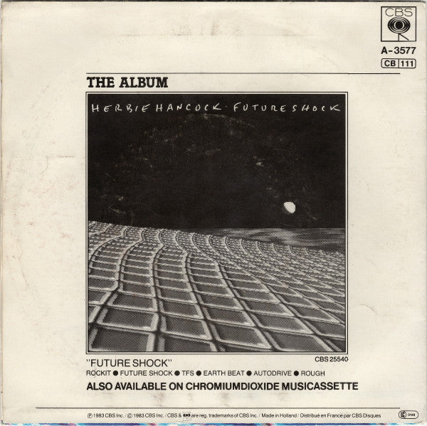 Herbie Hancock : Rockit (7",45 RPM,Single,Stereo)