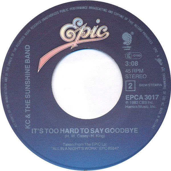 KC & The Sunshine Band : Give It Up (7",Single,45 RPM)