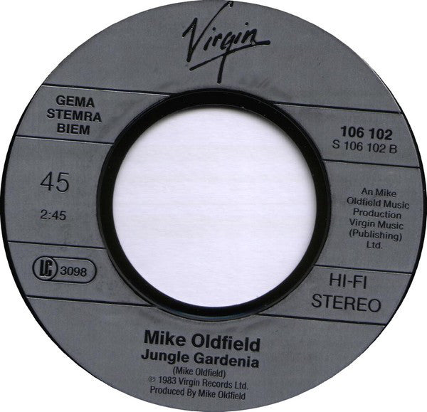 Mike Oldfield : Crime Of Passion (7",45 RPM,Single,Stereo)