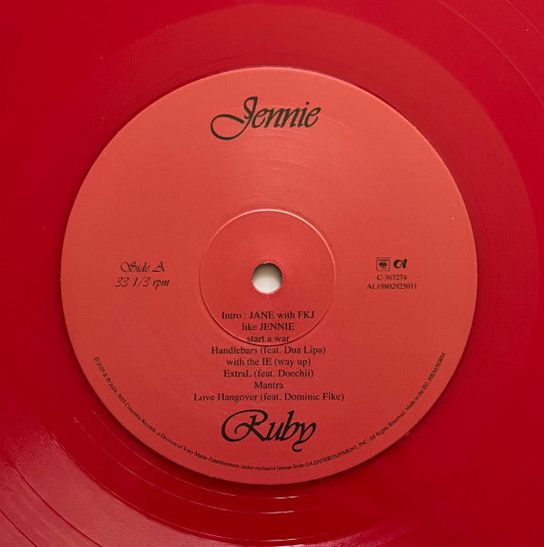 Jennie (8) : Ruby (LP,Album)