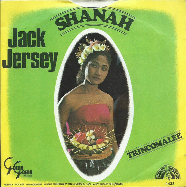 Jack Jersey : Shanah (7",45 RPM,Single,Stereo)