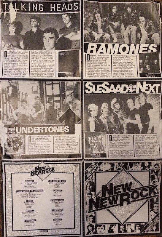 Various : New New Rock (7",33 ⅓ RPM,Promo,Sampler)
