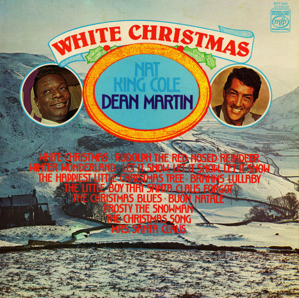 Nat King Cole & Dean Martin : White Christmas (LP,Compilation)