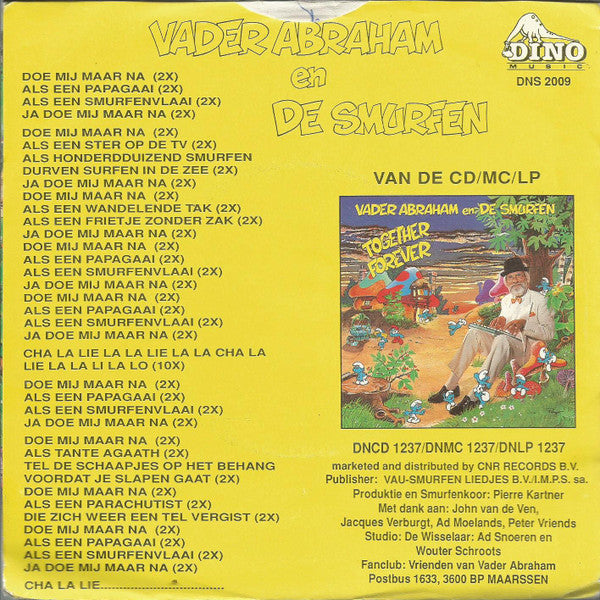 Vader Abraham En Smurfs (2), The : Doe Mij Maar Na (7",45 RPM,Single)