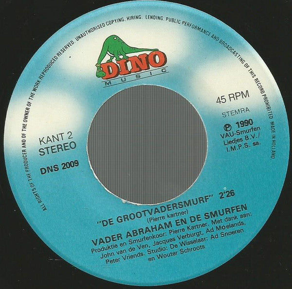 Vader Abraham En Smurfs (2), The : Doe Mij Maar Na (7",45 RPM,Single)