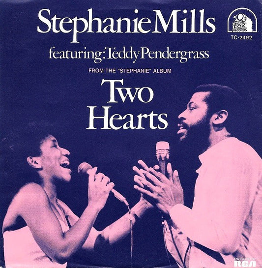 Stephanie Mills Featuring Teddy Pendergrass : Two Hearts (7",Single,45 RPM)
