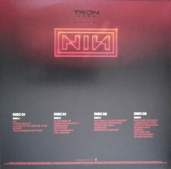 Nine Inch Nails : Tron: Ares (Original Motion Picture Soundtrack) (LP,Album)