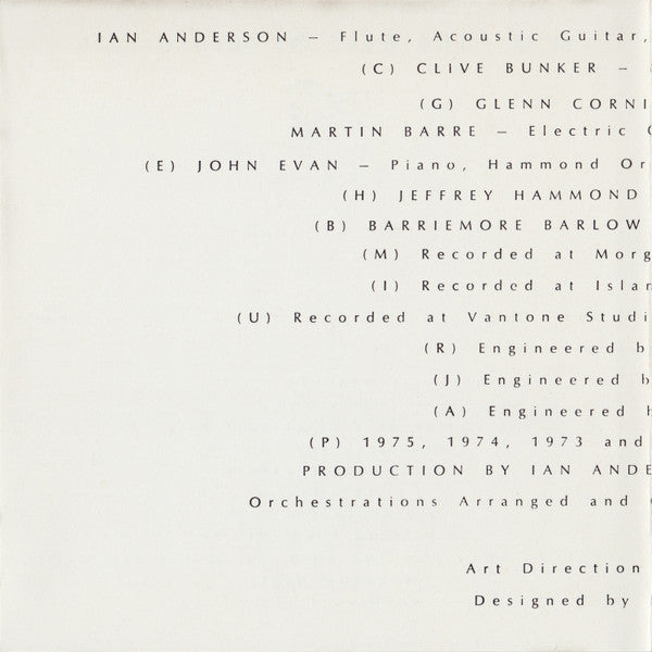 Jethro Tull : M.U. - The Best Of Jethro Tull (Compilation,Reissue)