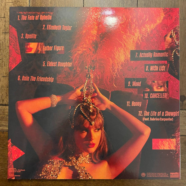 Taylor Swift : The Life Of A Showgirl (LP,Album)