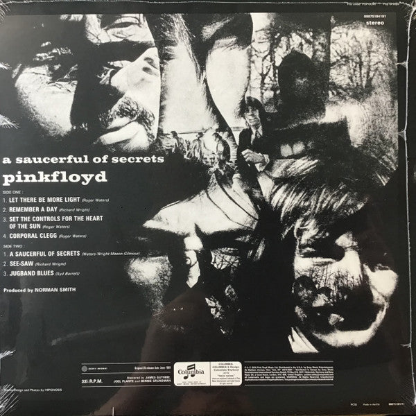 Pink Floyd : A Saucerful Of Secrets (LP,Album,Reissue,Remastered,Stereo)