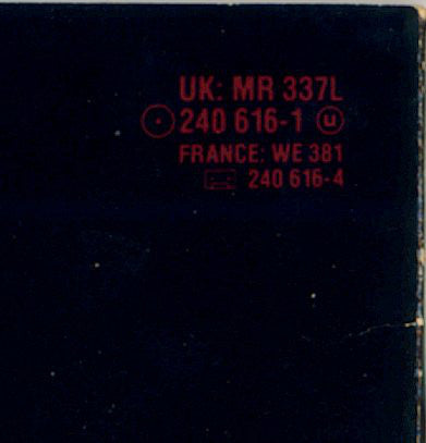 Sisters Of Mercy, The : First And Last And Always (LP,Album)