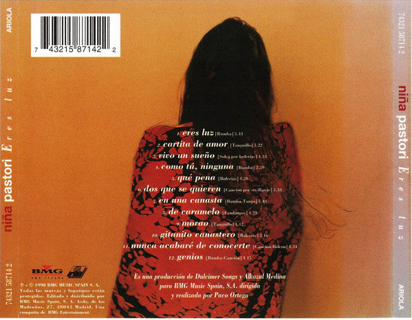 Niña Pastori : Eres Luz (Album)