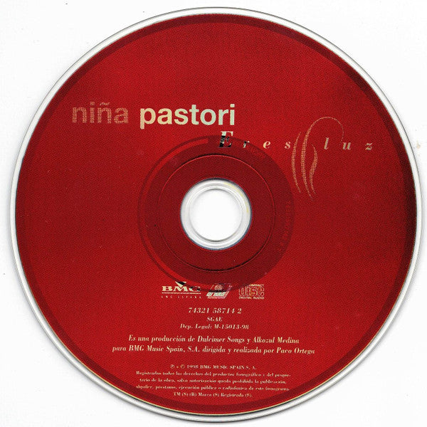 Niña Pastori : Eres Luz (Album)