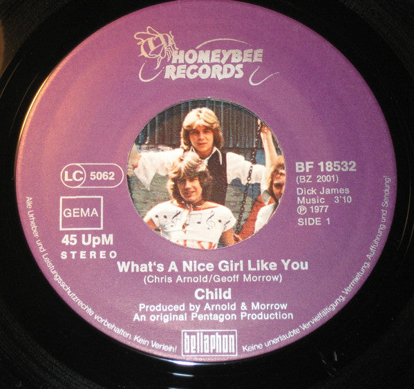 Child (2) : What's A Nice Girl Like You (7",45 RPM,Single)