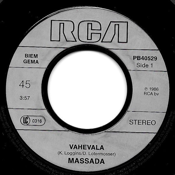 Massada (2) : Vahevala (7",Single)