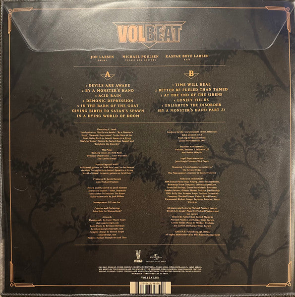 Volbeat : God Of Angels Trust (LP,Album,Picture Disc)