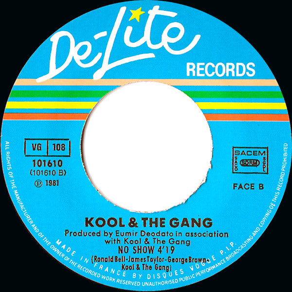 Kool & The Gang : Get Down On It (7",Single,45 RPM)