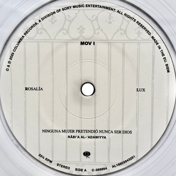 Rosalía (3) : Lux (LP,Album)