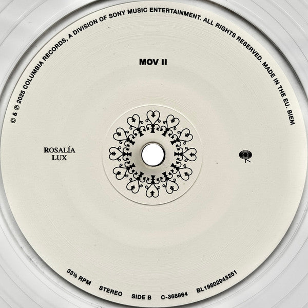 Rosalía (3) : Lux (LP,Album)