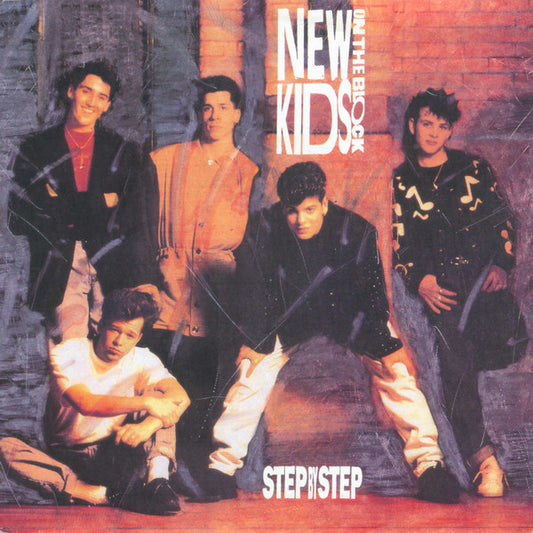 New Kids On The Block : Step By Step (7",45 RPM,Single)